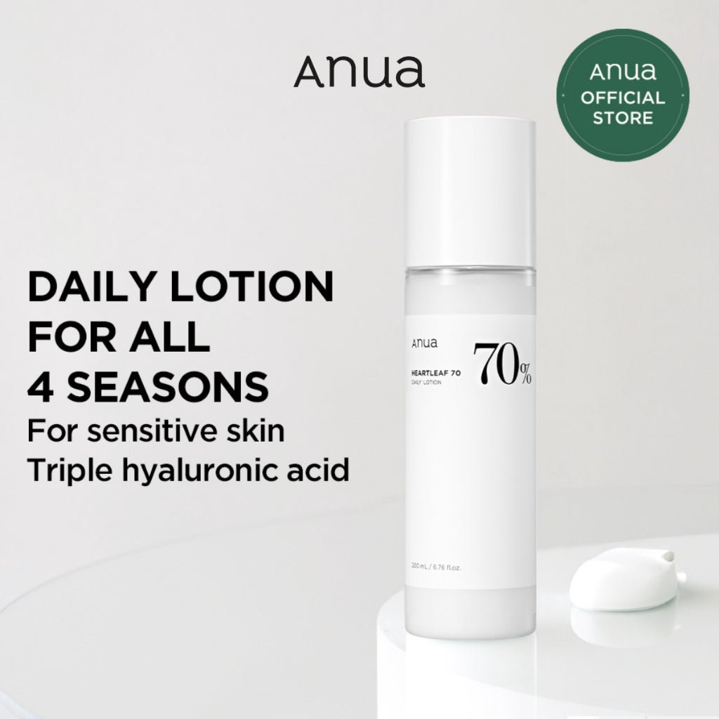 Anua Heartleaf 70% Daily Lotion 200ml Lakinza K-beauty