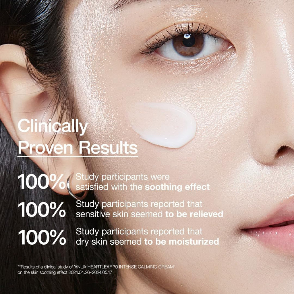 Anua Heartleaf 70% Intense Calming Cream 50ml | Lakinza K - beauty Canada