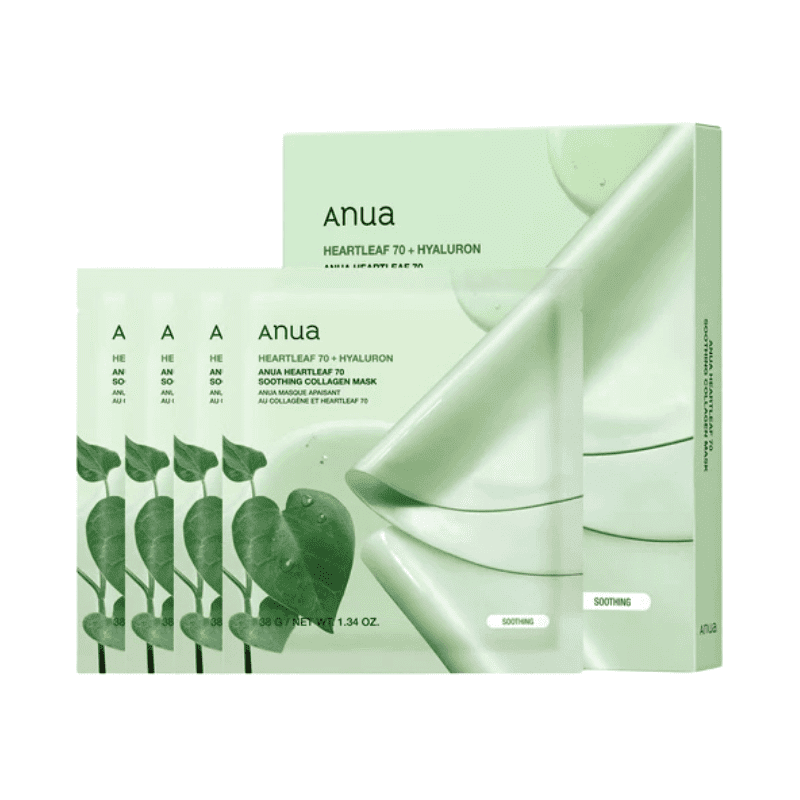 Anua Heartleaf 70 Soothing Collagen Mask 38g Lakinza K-beauty