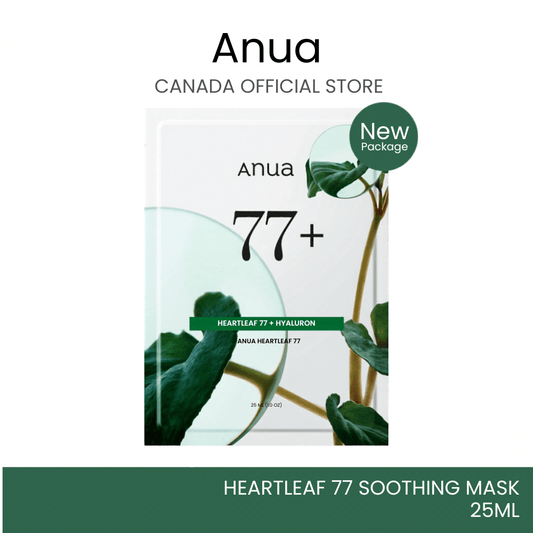 Anua Heartleaf 77% Soothing Mask 25ml - 1 PC | Lakinza K - beauty Canada