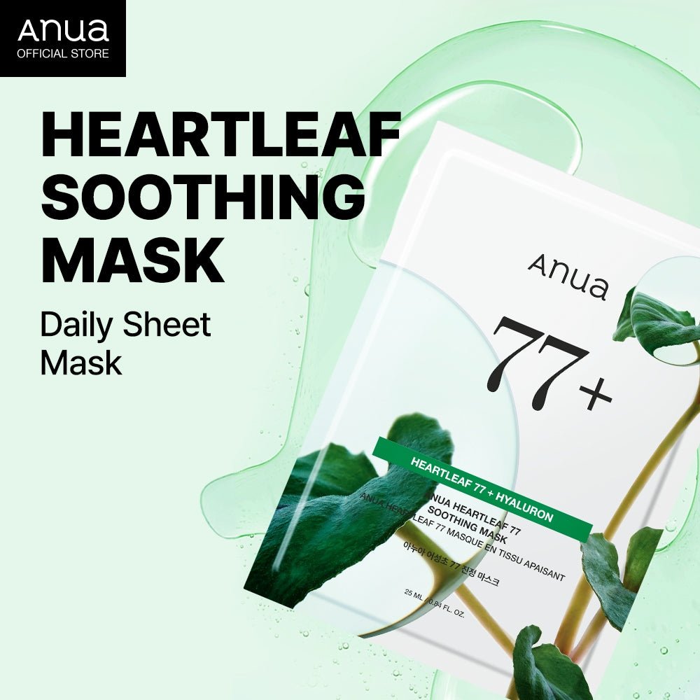Anua Heartleaf 77% Soothing Mask 25ml - 1 PC | Lakinza K - beauty Canada