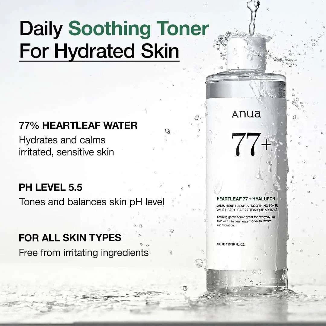 Anua Heartleaf 77% Soothing Toner 250ml Lakinza K-beauty
