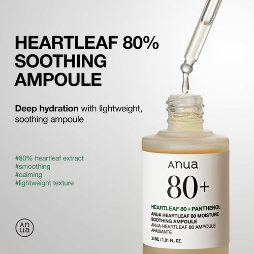 Anua Heartleaf 80% Ampoule 30ml K - beauty Canada