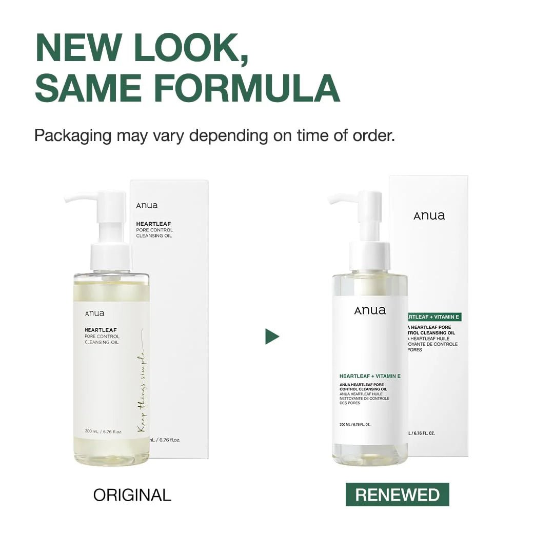 Anua Heartleaf Pore Control Cleansing Oil 200ml | Lakinza K - beauty Canada