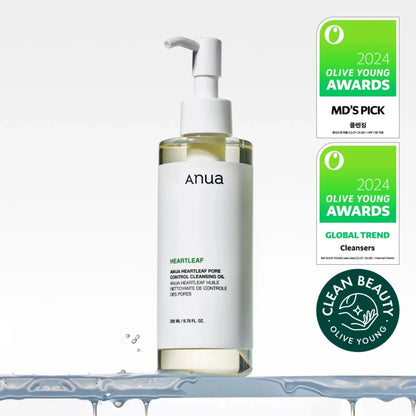Anua Heartleaf Pore Control Cleansing Oil 200ml | Lakinza K - beauty Canada