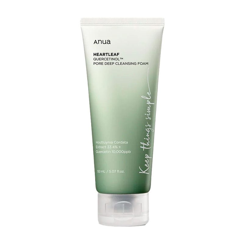 Anua Heartleaf Quercetinol Pore Deep Cleansing Foam 150ml Lakinza K-beauty