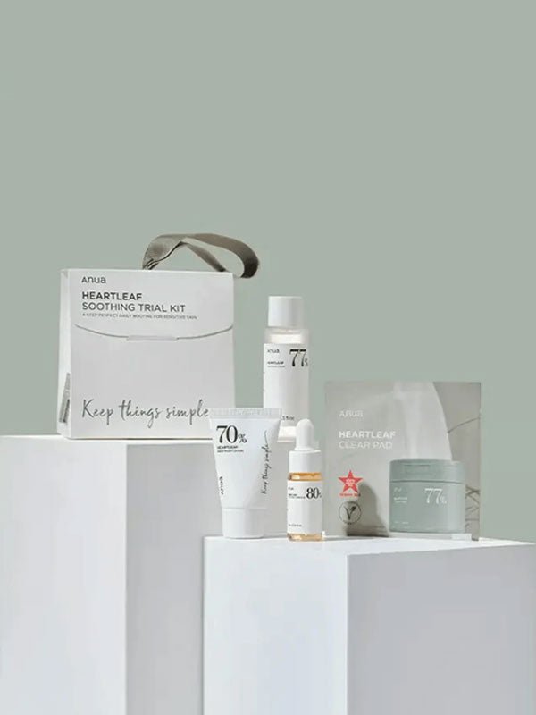 Anua Heartleaf Soothing Trial Kit Lakinza K-beauty