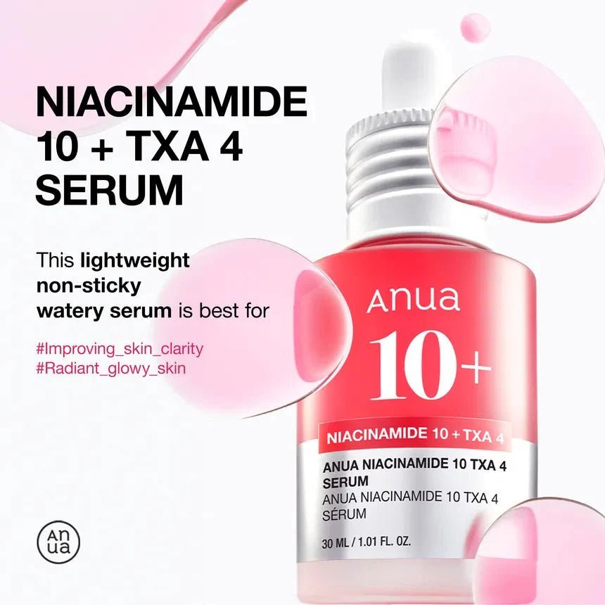 Anua Niacinamide 10% + TXA 4% Dark Spots Serum 30ml | Lakinza K - beauty Canada
