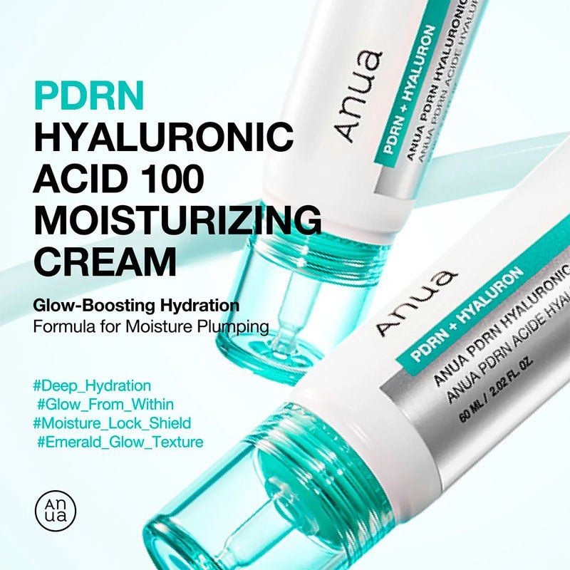 Anua PDRN Hyaluronic Acid 100 Moisture Cream 60ml Lakinza K-beauty