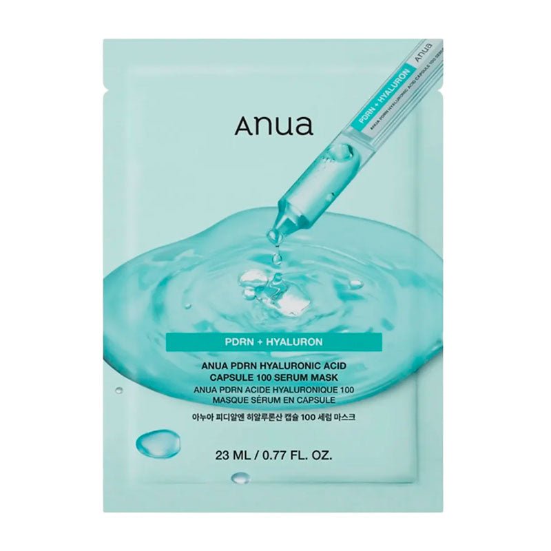 Anua PDRN Hyaluronic Acid Capsule 100 Serum Mask 23ml Lakinza K-beauty