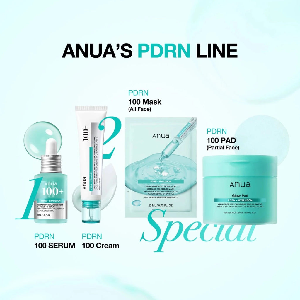 Anua PDRN Hyaluronic Acid Glass Skin Set | Lakinza K - beauty Canada