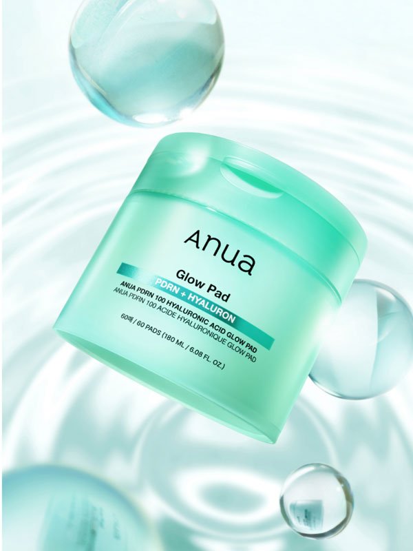 Anua PDRN Hyaluronic Glow Pad 180ml / 60pads Lakinza K-beauty