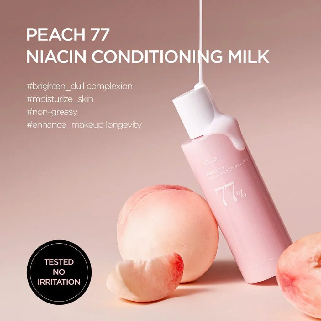 Anua Peach 77 Niacin Conditioning Milk Lotion 150ml Lakinza K-beauty