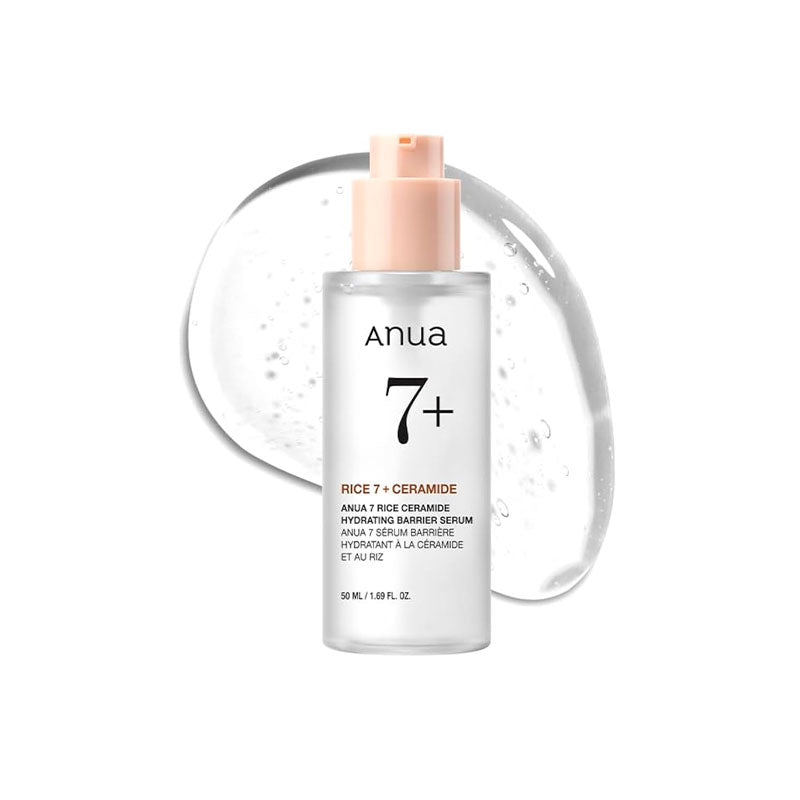 Anua Rice 7 Ceramide Hydrating Barrier Serum 50ml Lakinza K-beauty