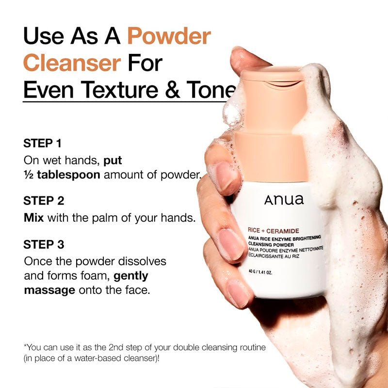 Anua Rice Glass Skin Glow Boosting Routine