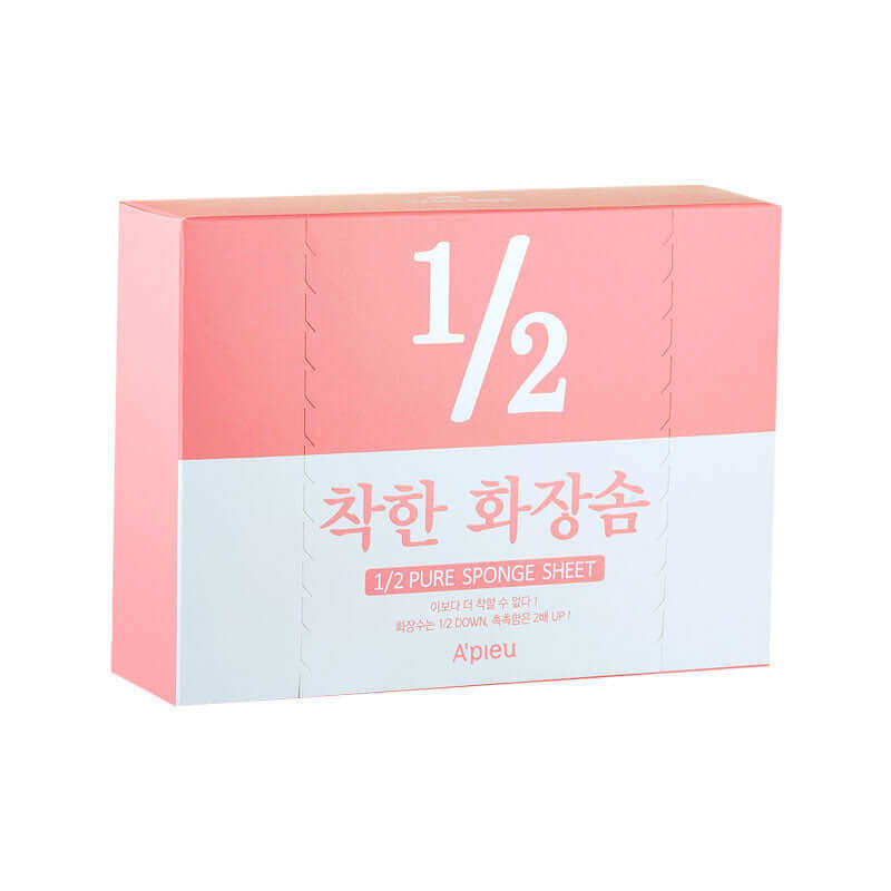APIEU 1/2 Pure Sponge Sheet 120sheets Lakinza K-beauty