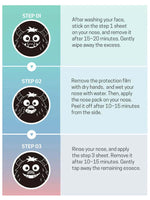 APIEU Goblin Blackhead 3-Step Nose Sheet 6.2g Lakinza K-beauty