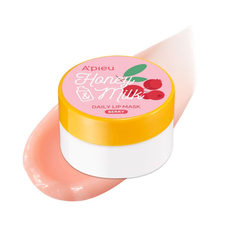 APIEU Honey & Milk Daily Lip Mask 6g Lakinza K-beauty