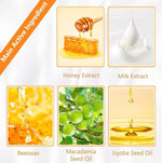 APIEU Honey & Milk Lip Scrub 8ml Lakinza K-beauty