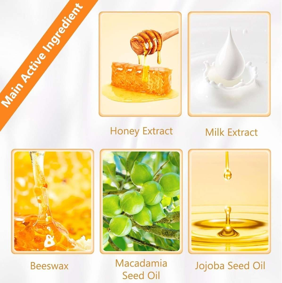 APIEU Honey & Milk Lip Scrub 8ml Lakinza K-beauty