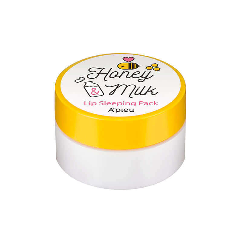 APIEU Honey & Milk Lip Sleeping Pack 6.7g Lakinza K-beauty