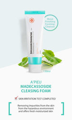 APIEU Madecassoside Cleansing Foam 130ml Lakinza K-beauty