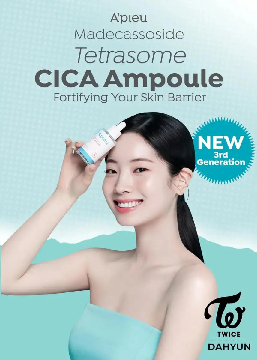 APIEU Madecassoside Tetrasome Cica Ampoule 30ml Lakinza K-beauty