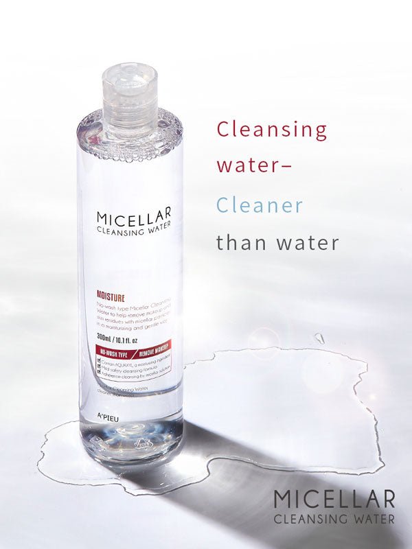 APIEU Micellar Cleansing Water 300ml Lakinza K-beauty