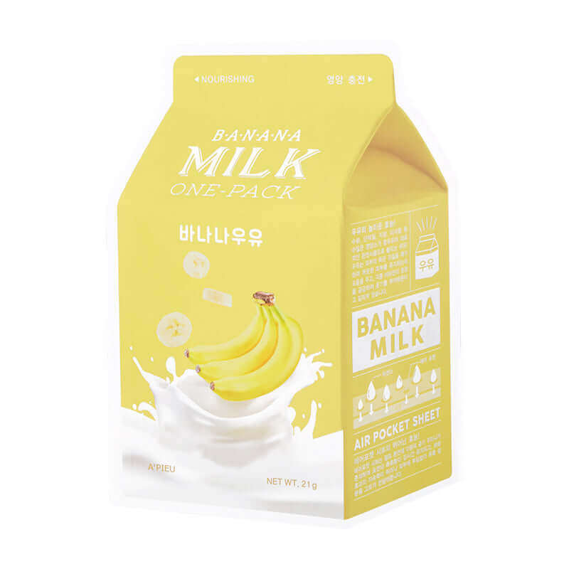APIEU Milk One Pack Banana 21g Lakinza K-beauty