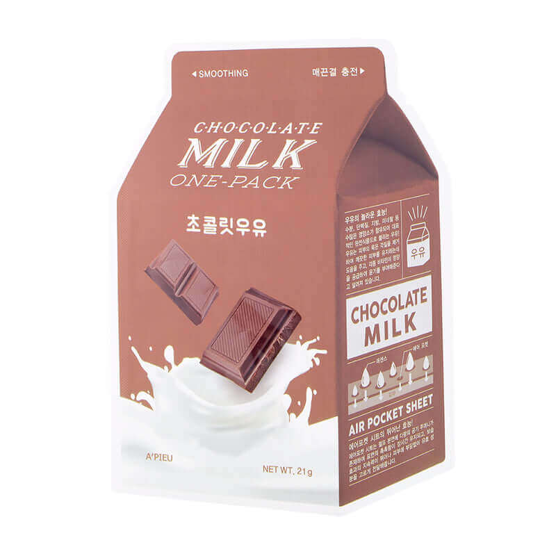 APIEU Milk One Pack Chocolate 21g Lakinza K-beauty