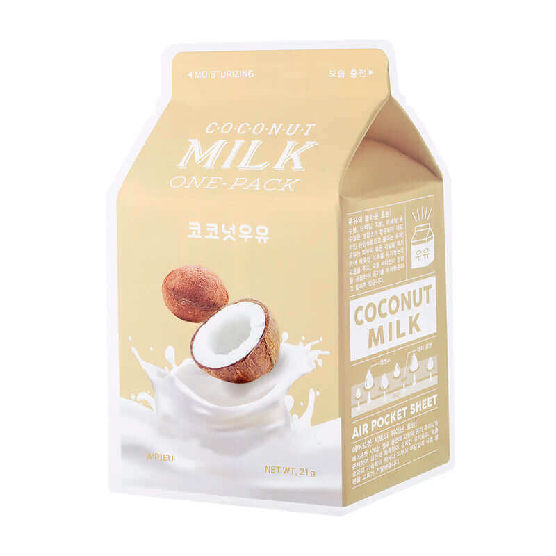 APIEU Milk One Pack Coconut 21g Lakinza K-beauty