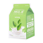 APIEU Milk One Pack Green Tea 21g Lakinza K-beauty