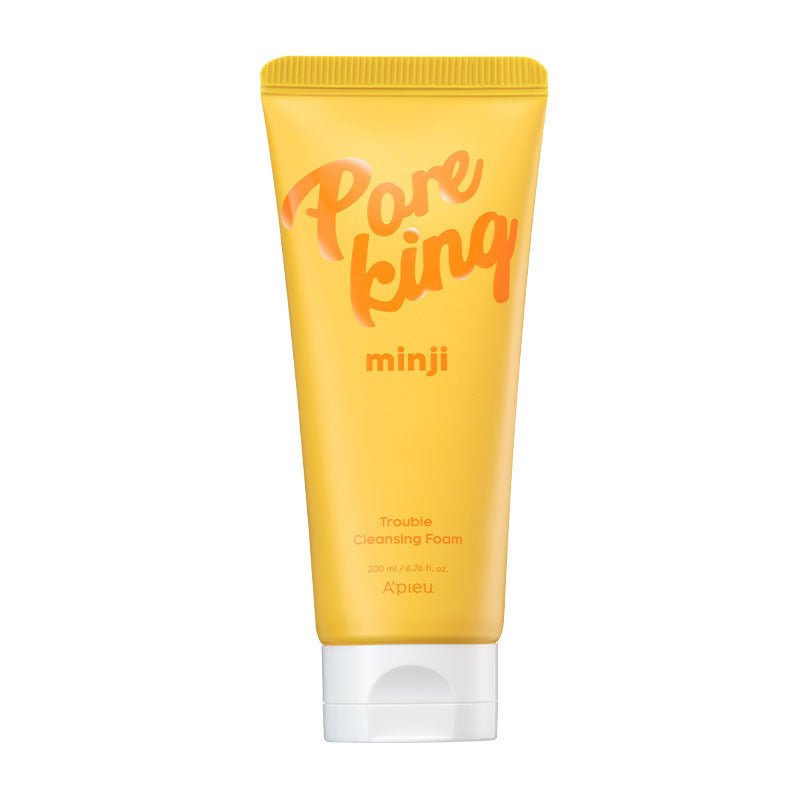 APIEU Pore King Minji Trouble Cleansing Foam 200ml Lakinza K-beauty