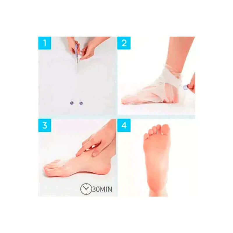 APIEU Soft Foot 30 minutes Peeling Socks 40ml Lakinza K-beauty