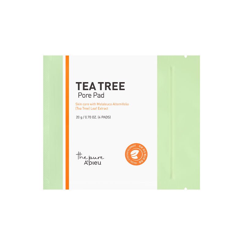 APIEU The Pure Tea Tree Pore Pad 20g / 4pads Lakinza K-beauty