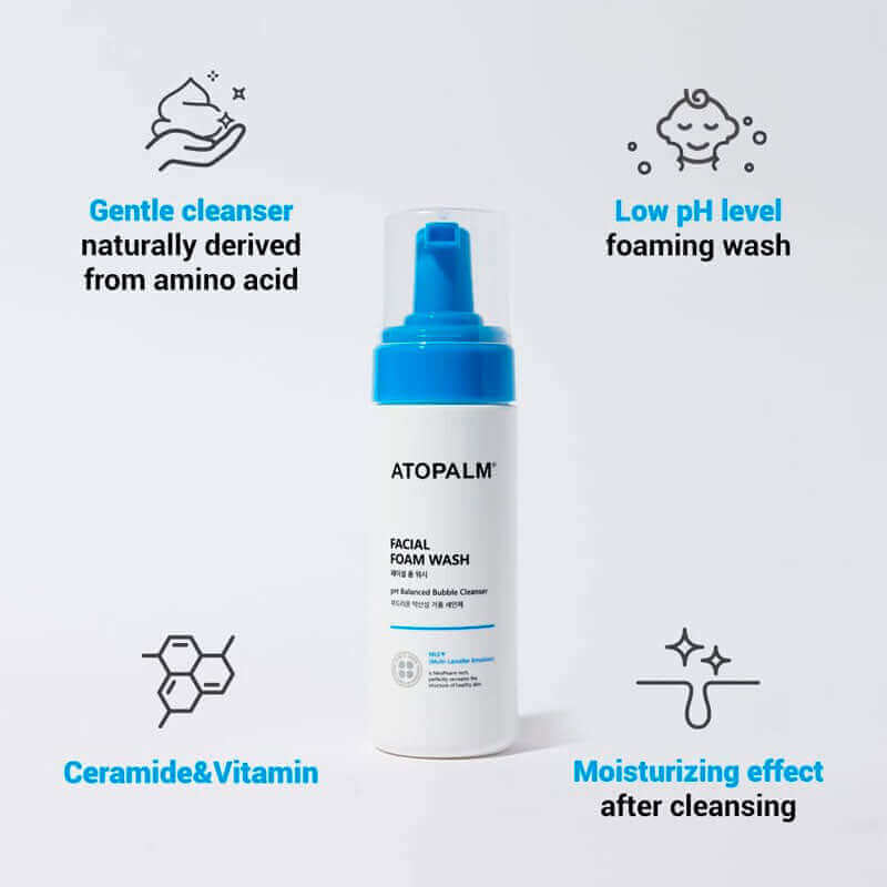 Atopalm Facial Foam Wash 150ml Lakinza K-beauty