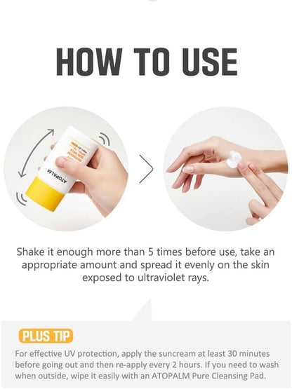 Atopalm Outdoor Sun Milk SPF50+ PA+++ 55g | Lakinza K - beauty Canada