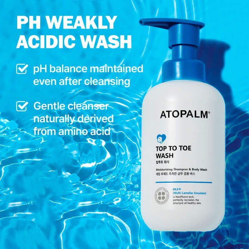 Atopalm Top to Toe Wash 300ml Lakinza K-beauty