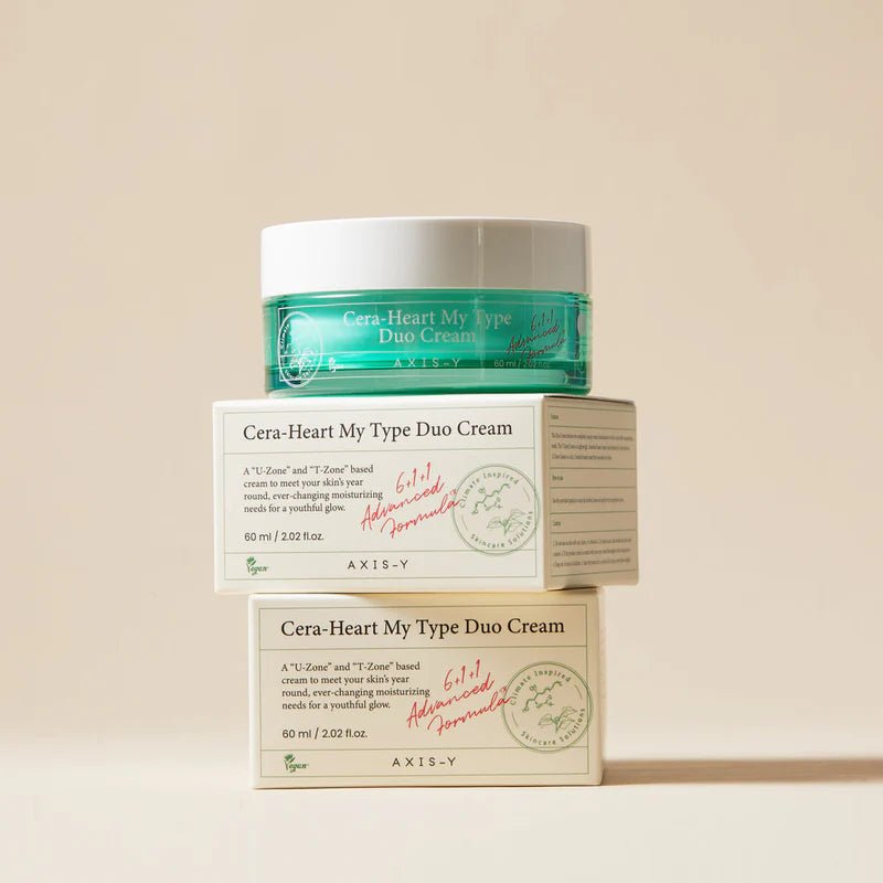 Axis-y Cera-Heart My Type Duo Cream 60ml Lakinza K-beauty