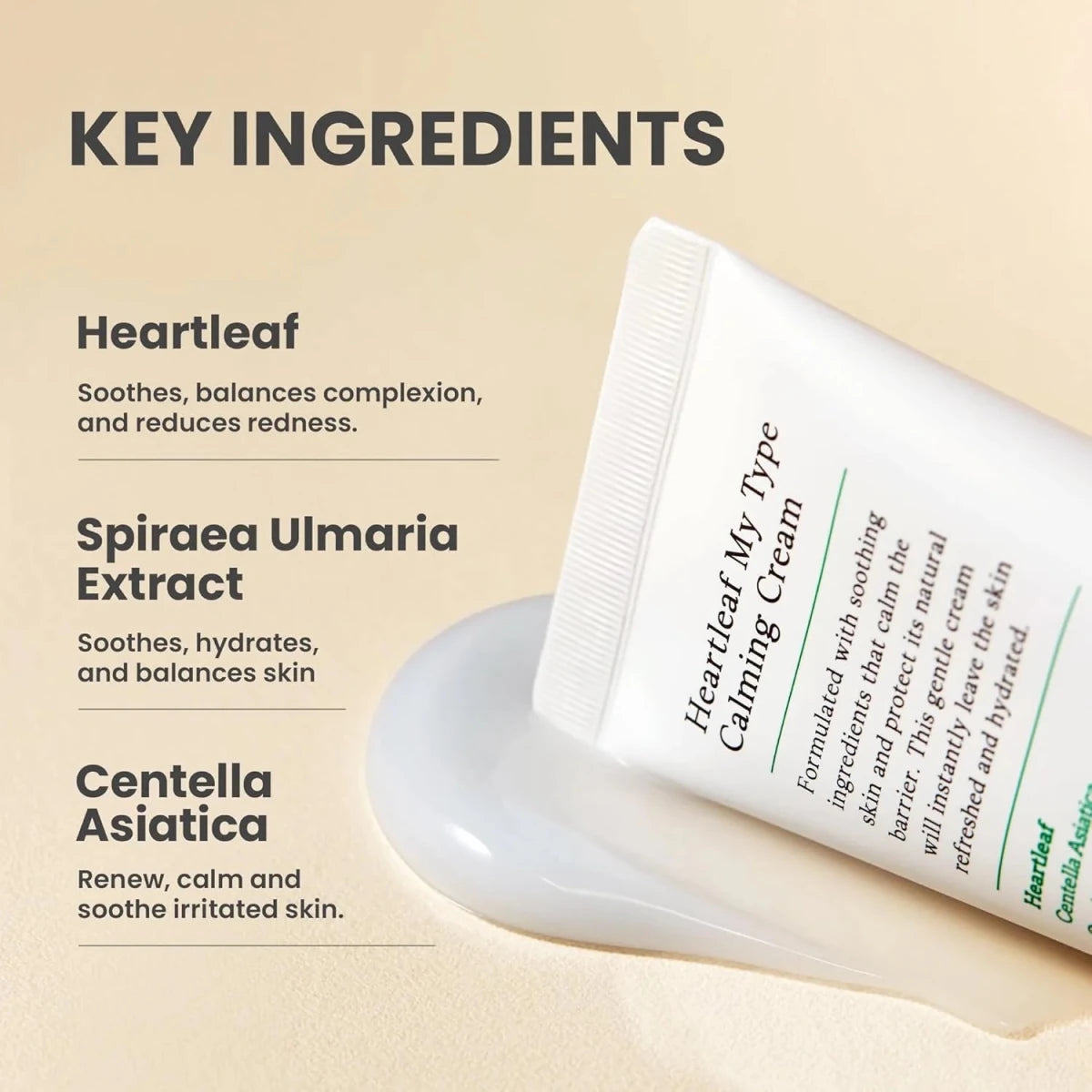 Axis - y Heartleaf My - Type Calming Cream 60ml | Lakinza K - beauty Canada