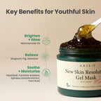 Axis - y New Skin Resolution Gel Mask 100ml | Lakinza K - beauty Canada