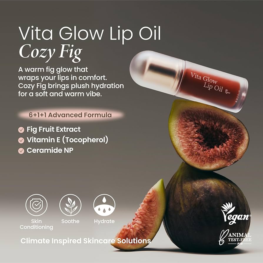 Axis-y Vita Glow Lip Oil 4.5g Lakinza K-beauty