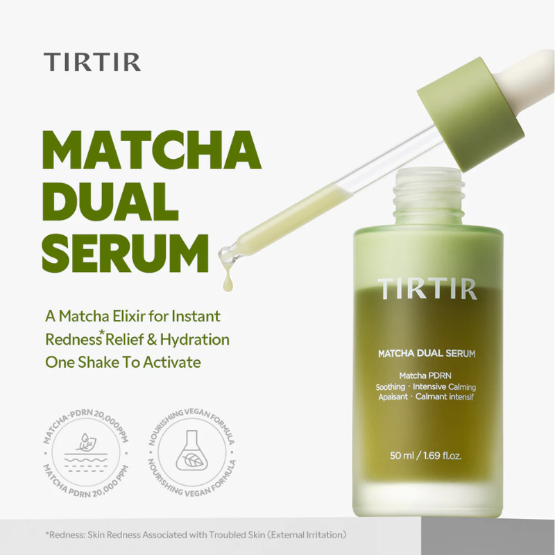 TIRTIR Matcha Dual Serum 50ml-4