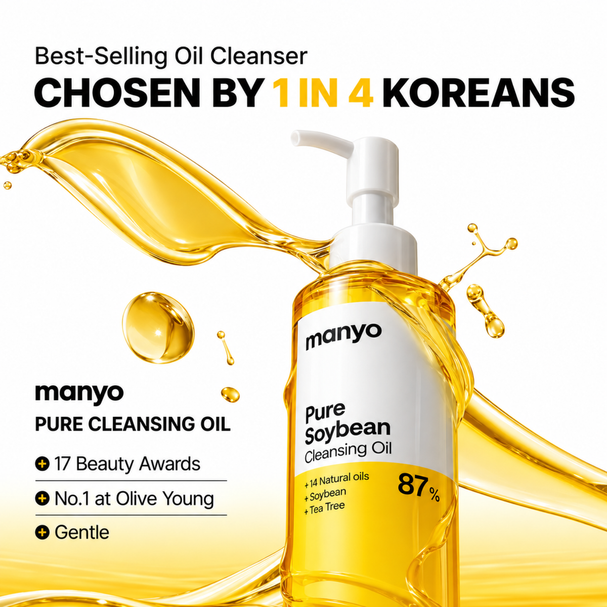 manyo Pure Soybean Cleansing Oil 200ml-3