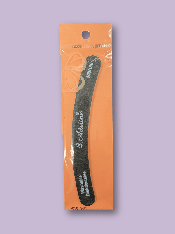 B.Adeline Curved Nail File 1 PC Lakinza K-beauty
