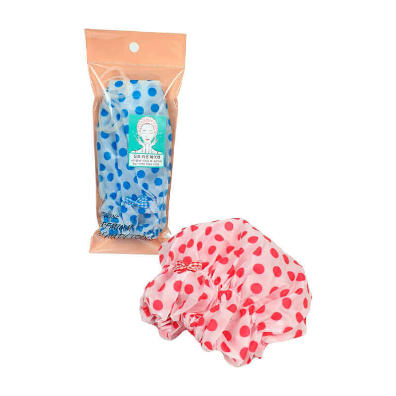 B.Adeline Dotted Shower Cap Lakinza K-beauty