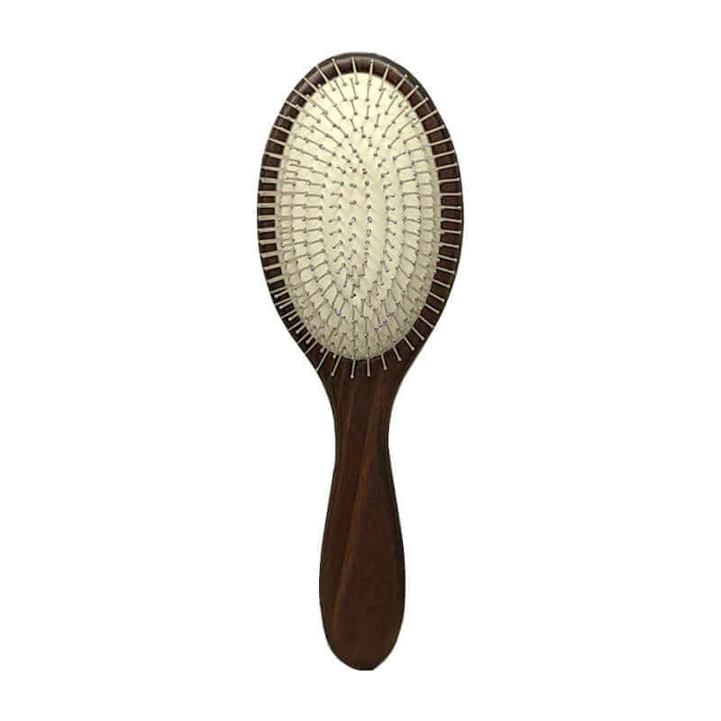 B.Adeline Steel Wooden Hair Brush Lakinza K-beauty