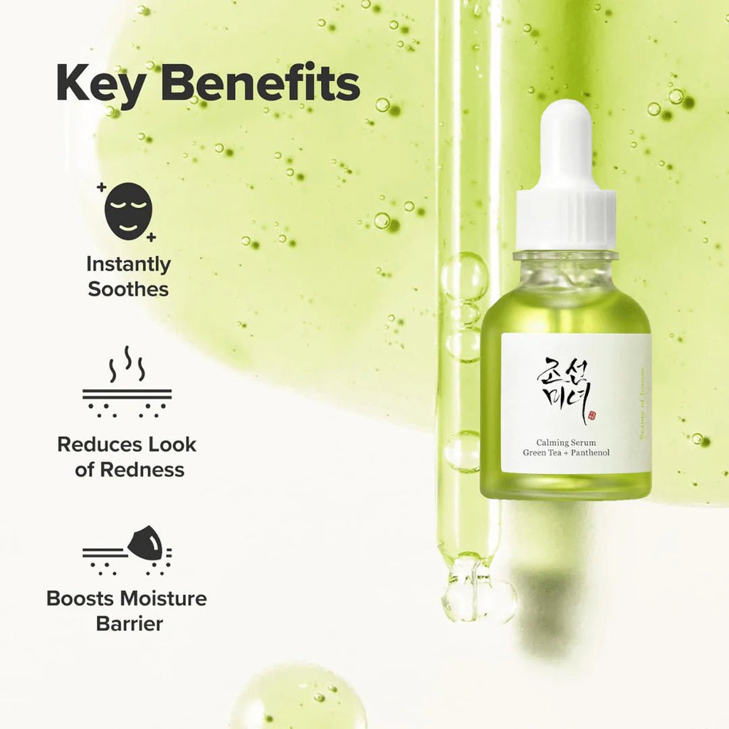 Beauty of Joseon Calming Serum : Green tea + Panthenol 30ml | Lakinza K - beauty Canada
