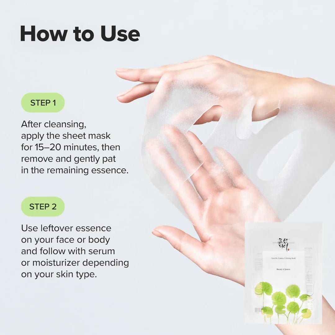 Beauty of Joseon Centella Asiatica Calming Mask 25ml | Lakinza K - beauty Canada