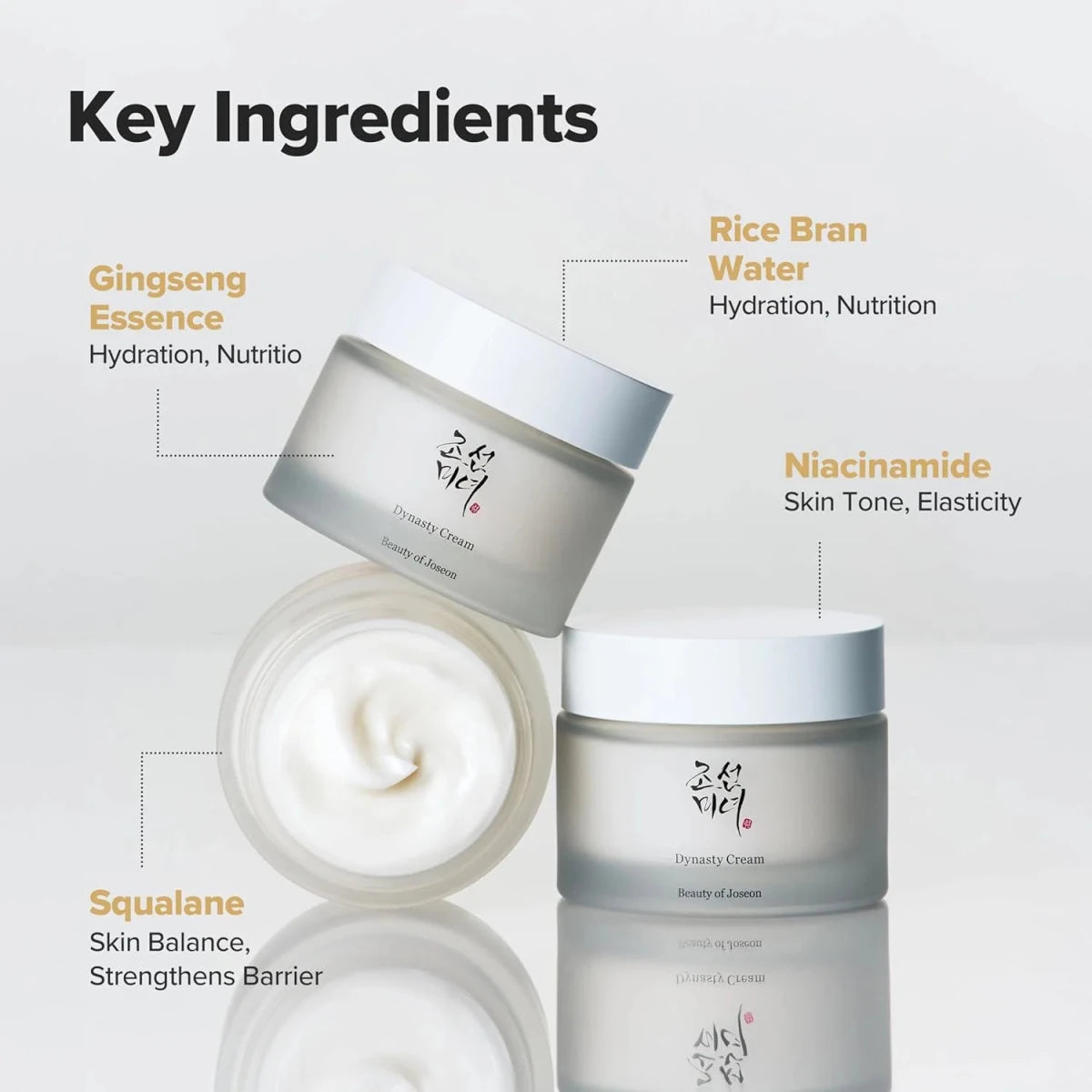 Beauty of Joseon Dynasty Glowing Face Cream 50ml Lakinza K-beauty